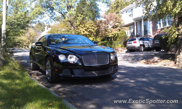 Bentley Continental spotted in Brookline, Massachusetts