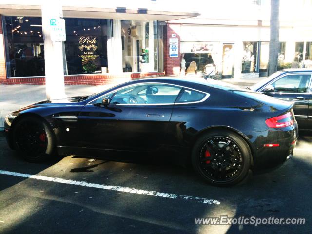 Aston Martin Vantage spotted in La Jolla, California