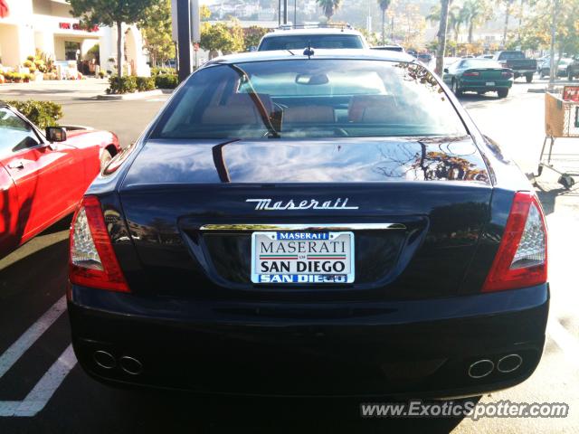 Maserati Quattroporte spotted in La Jolla, California