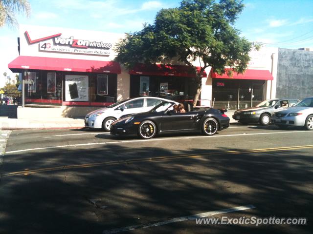 Porsche 911 Turbo spotted in La Jolla, California