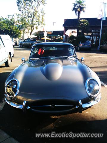 Jaguar E-Type spotted in La Jolla, California