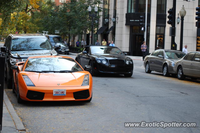 Lamborghini Gallardo spotted in Chicago, Illinois