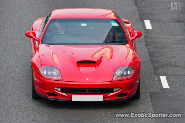 Ferrari 550 spotted in Hong Kong, China