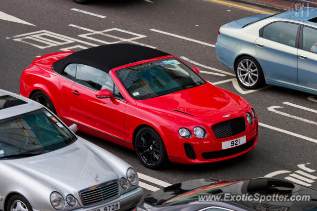 Bentley Continental spotted in Hong Kong, China