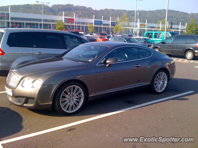 Bentley Continental spotted in Cardiff, United Kingdom