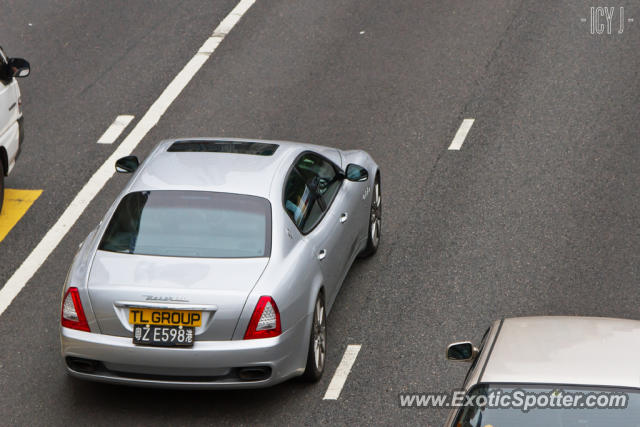 Maserati Quattroporte spotted in Hong Kong, China