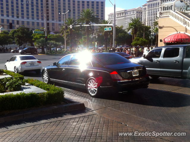 Mercedes Maybach spotted in Las Vegas, Nevada