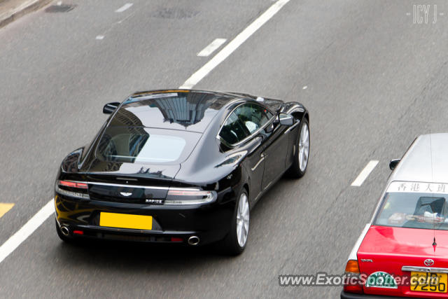 Aston Martin Rapide spotted in Hong Kong, China