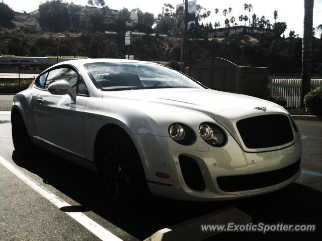 Bentley Continental spotted in San Diego, California