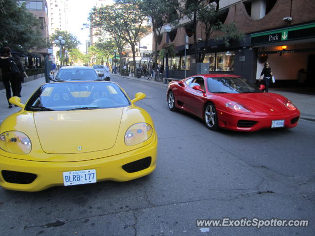 Ferrari 360 Modena spotted in Toronto, Canada