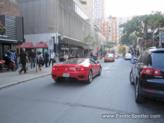 Ferrari 360 Modena spotted in Toronto, Canada