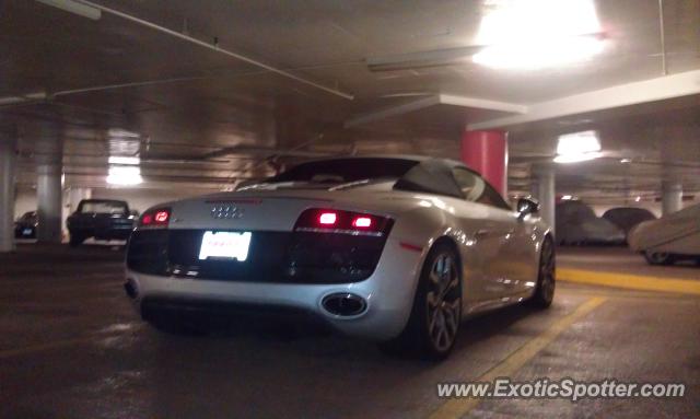 Audi R8 spotted in Chestnut Hill, Massachusetts