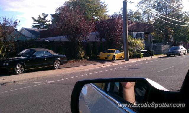 Lamborghini Murcielago spotted in Hewlett, New York