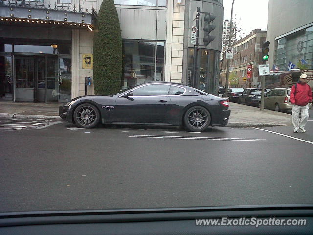 Maserati GranTurismo spotted in Montreal, Canada