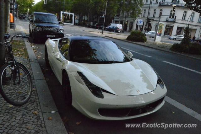 Ferrari 458 Italia spotted in Berlin, Germany