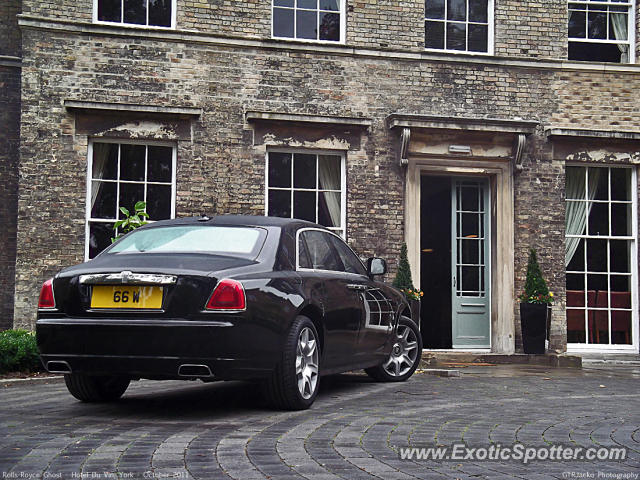 Rolls Royce Ghost spotted in York, United Kingdom