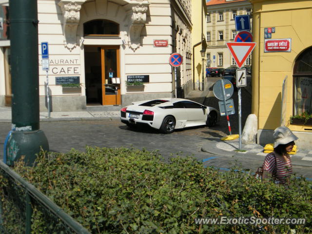 Lamborghini Murcielago spotted in Prague, Czech Republic