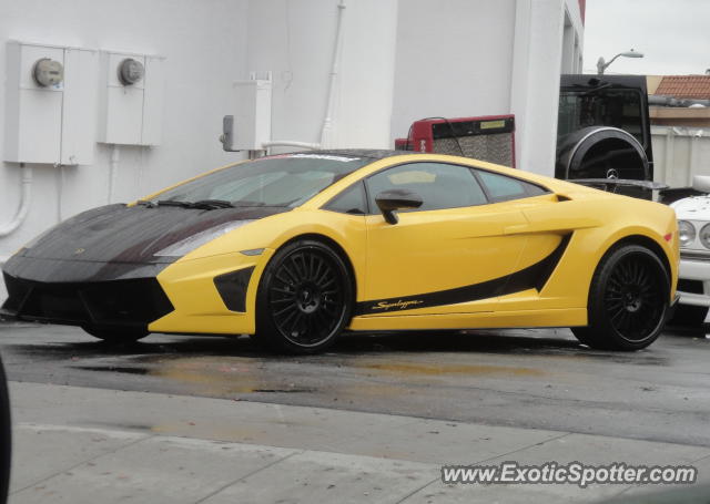 Lamborghini Gallardo spotted in Los Angeles, California