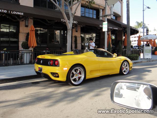 Ferrari 360 Modena spotted in Beverly Hills, California