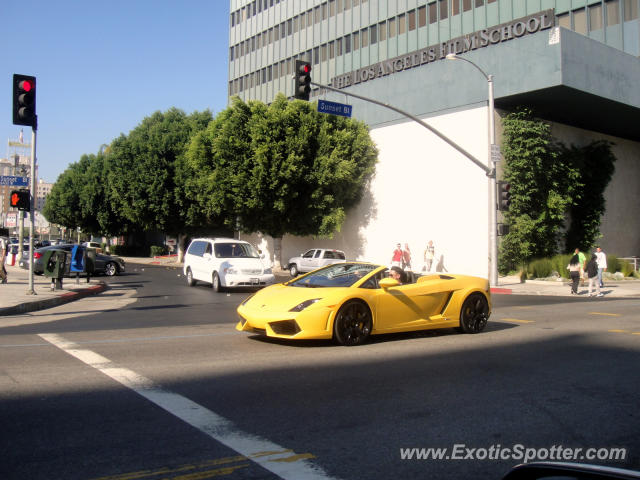 Lamborghini Gallardo spotted in Los Angeles, California