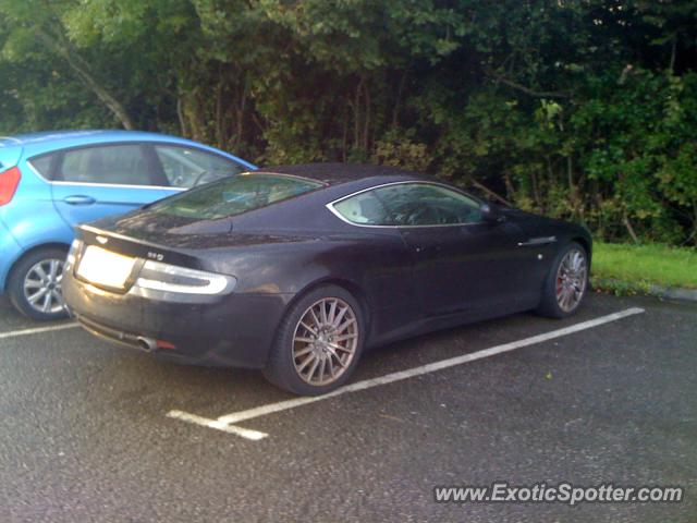 Aston Martin DB9 spotted in Cardiff, United Kingdom