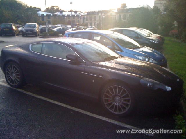 Aston Martin DB9 spotted in Cardiff, United Kingdom