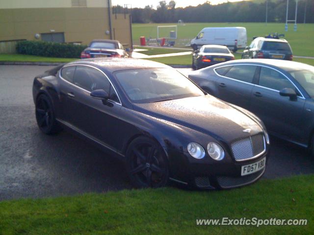 Bentley Continental spotted in Cardiff, United Kingdom