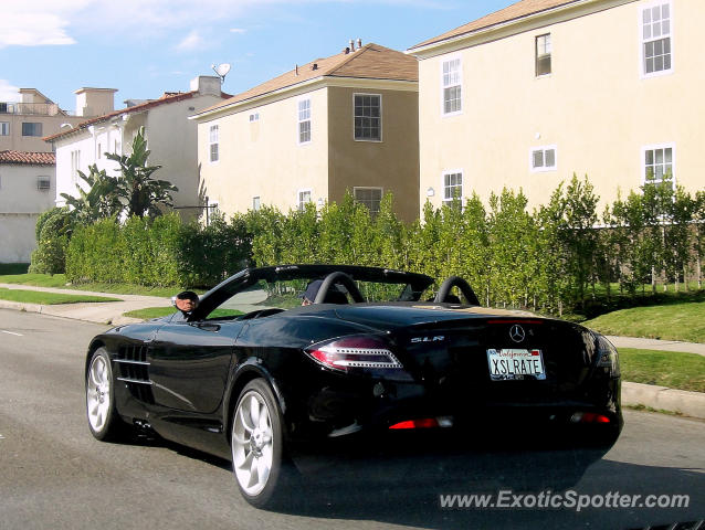 Mercedes SLR spotted in Los Angeles, California