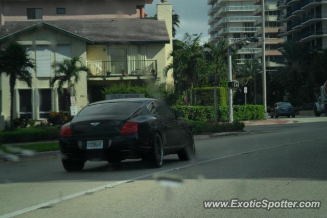 Bentley Continental spotted in Miami, Florida