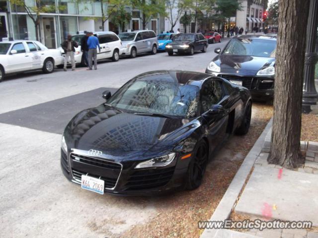 Audi R8 spotted in Chicago , Illinois