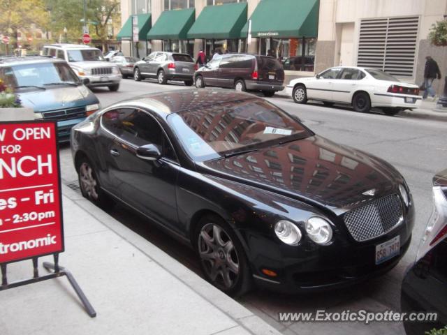 Bentley Continental spotted in Chicago , Illinois