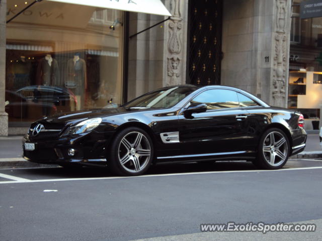 Mercedes SL 65 AMG spotted in Zurich, Switzerland