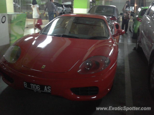 Ferrari 360 Modena spotted in Jakarta, Indonesia