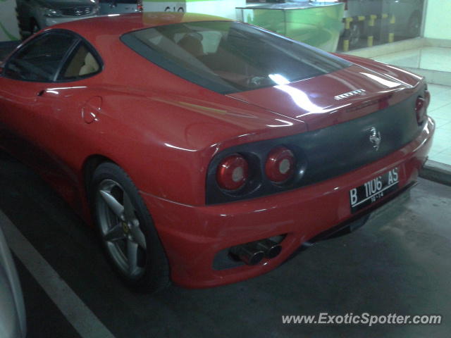 Ferrari 360 Modena spotted in Jakarta, Indonesia