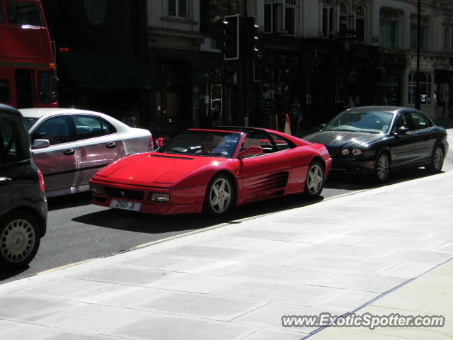 Ferrari 348 spotted in London, United Kingdom