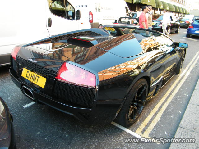 Lamborghini Murcielago spotted in London, United Kingdom