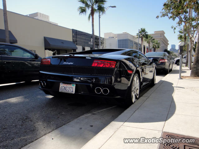 Lamborghini Gallardo spotted in Beverly Hills, California