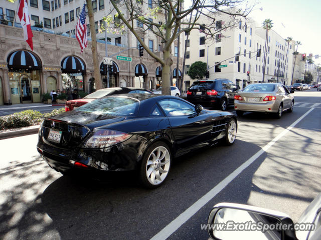 Mercedes SLR spotted in Beverly Hills, California