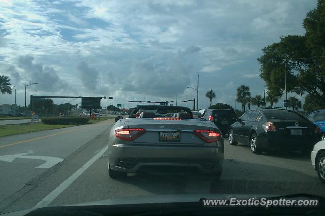 Maserati GranTurismo spotted in Boca Raton, Florida