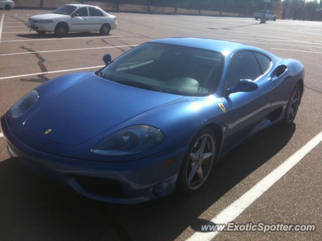 Ferrari 360 Modena spotted in Amarillo, Texas