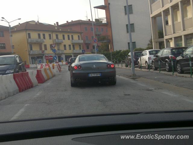 Ferrari 612 spotted in Padova, Italy