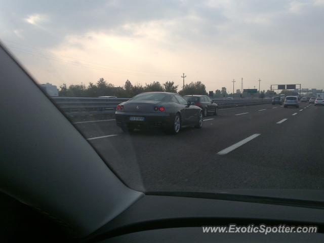 Ferrari 612 spotted in Padova, Italy