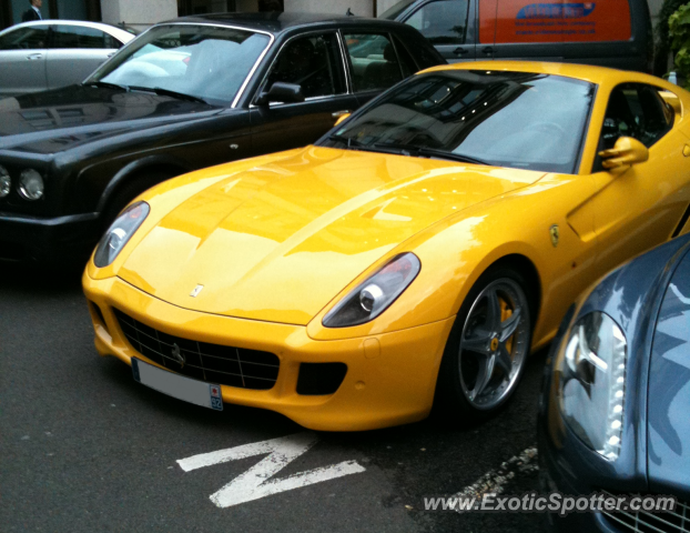 Ferrari 599GTB spotted in London, United Kingdom