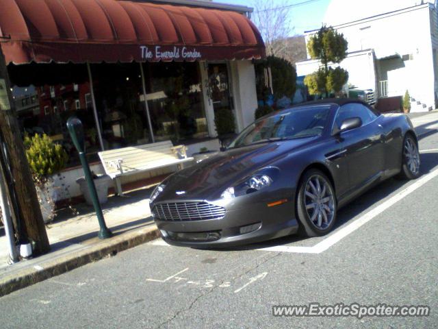 Aston Martin DB9 spotted in Short Hills, New Jersey