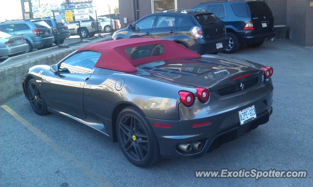 Ferrari F430 spotted in London, Ontario, Canada