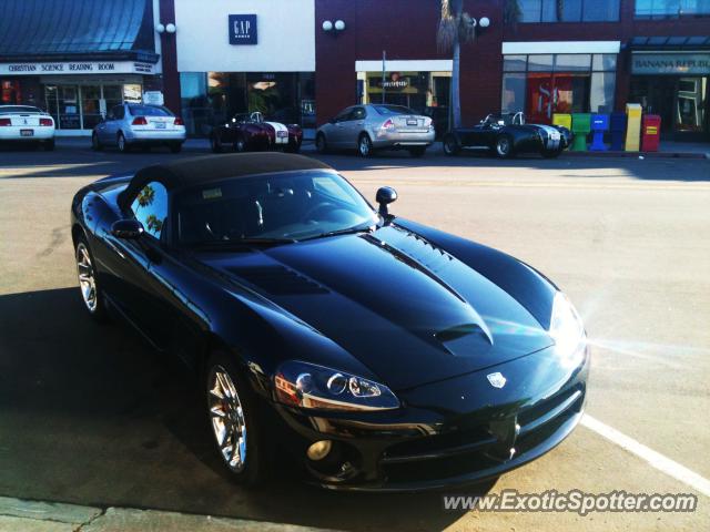 Dodge Viper spotted in La Jolla, California