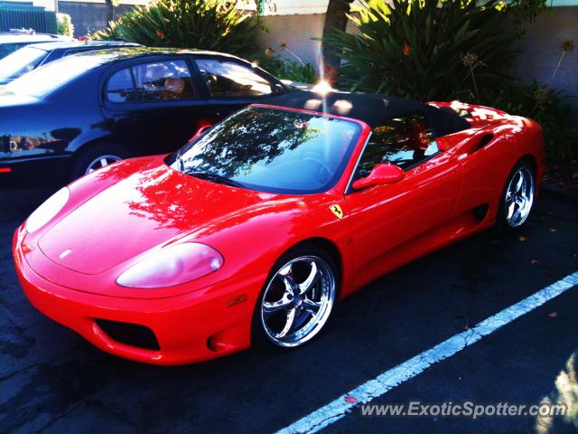 Ferrari 360 Modena spotted in La Jolla, California