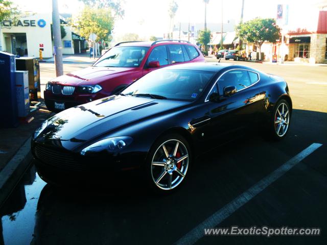 Aston Martin Vantage spotted in La Jolla, California