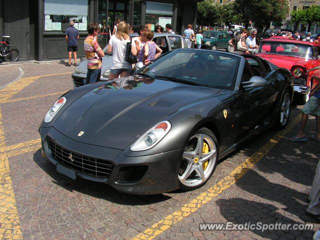 Ferrari 599GTB spotted in Bellagio, Italy