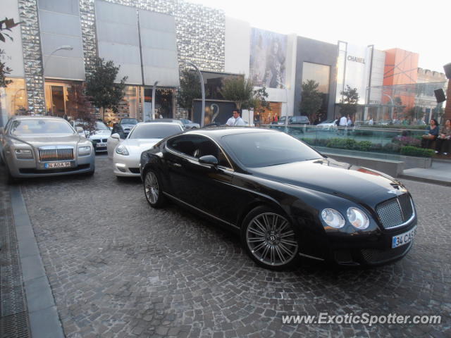 Bentley Continental spotted in Istanbul, Turkey